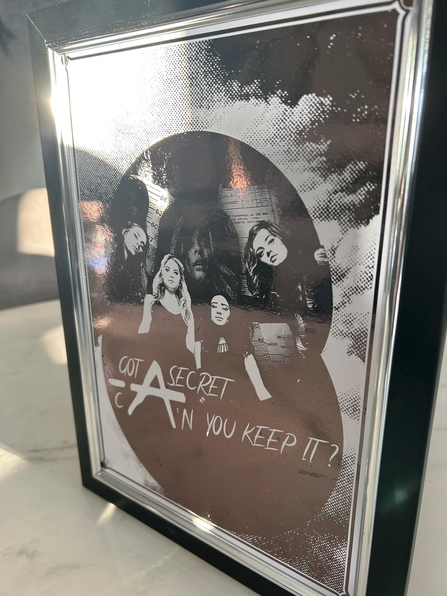 Pretty Little Liars - Foil print - TV Show Fan Art - A
