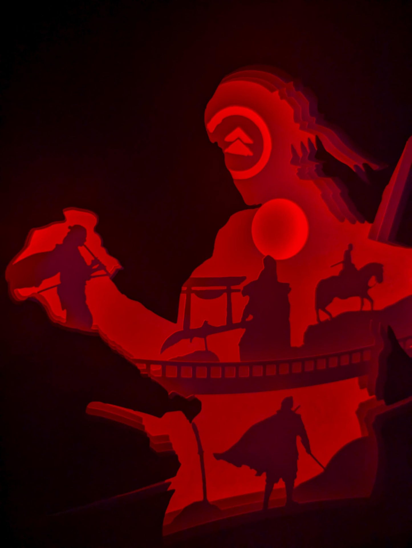 Ghost Of Tsushima Shadowbox / Lightbox
