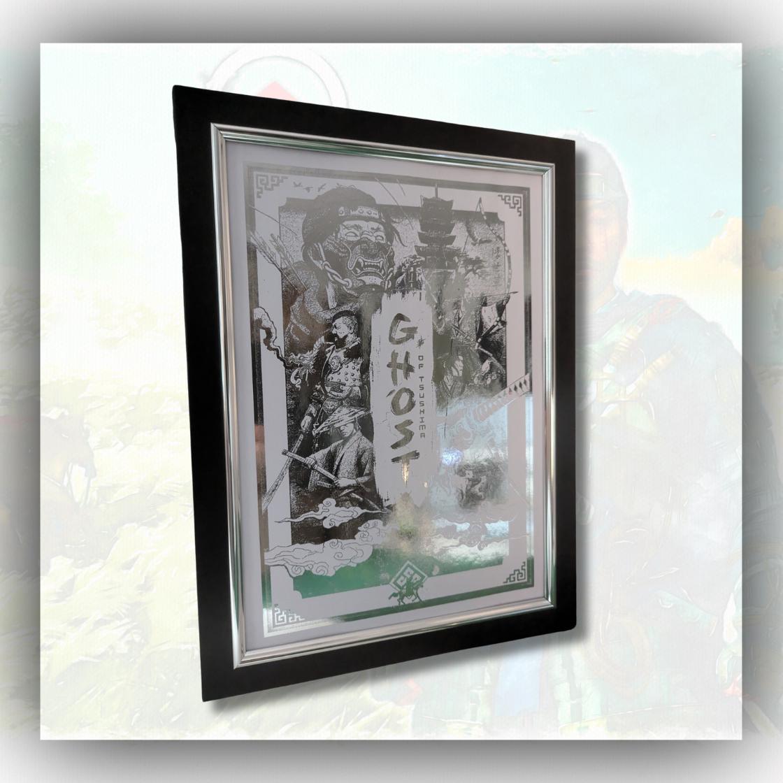 Ghost Of Tsushima - Foil Print, Video game Wall Decor, Unique Gift, Jin Sakai