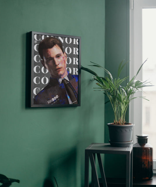 Connor (RK800) - Detroit Become Human - Poster