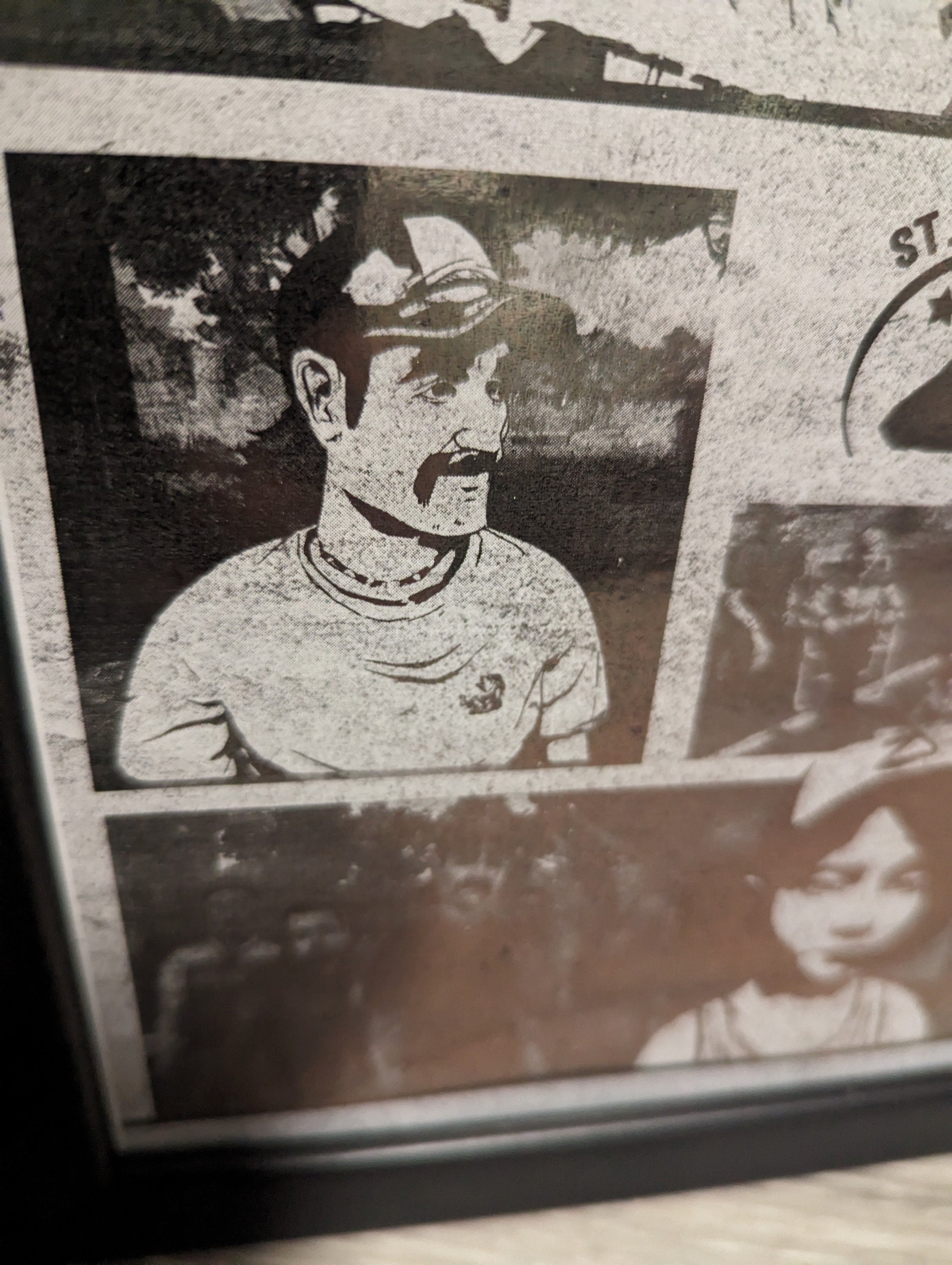 Telltale the walking Dead- Clem and Lee - Foil Print - Video game Wall Decor - Unique Gift