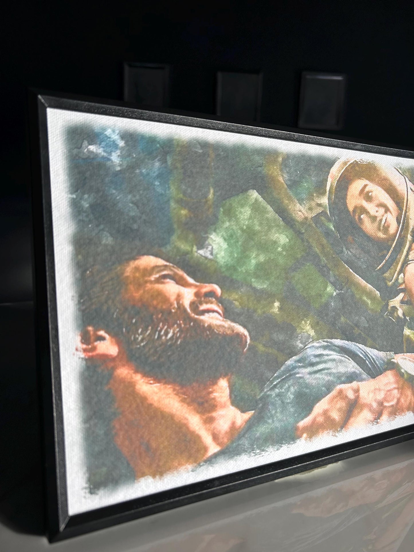 Ellie & Joel - The Last of Us - Watercolour Print