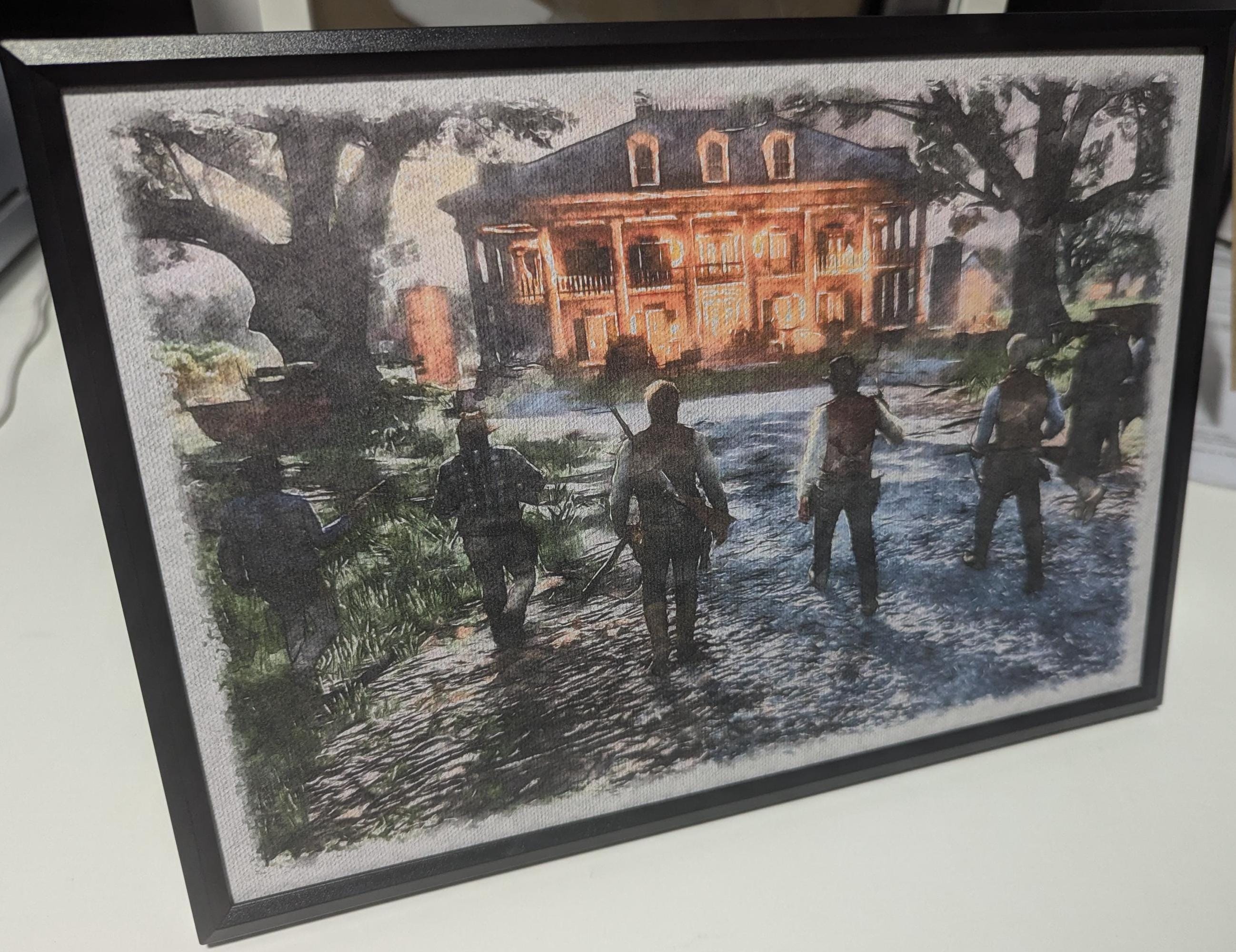 Red Dead Redemption 2 - Watercolour Print