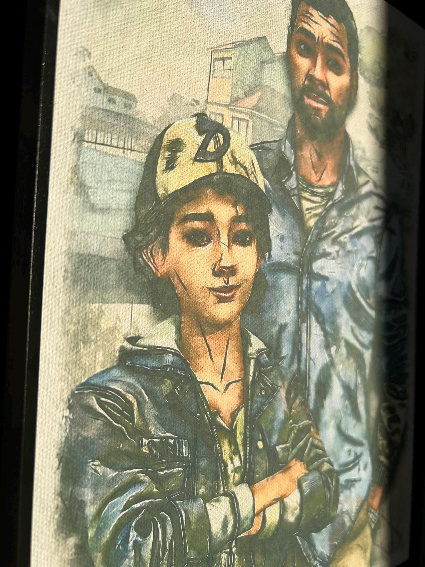 Lee and Clementine - Telltale's The Walking Dead - Poster