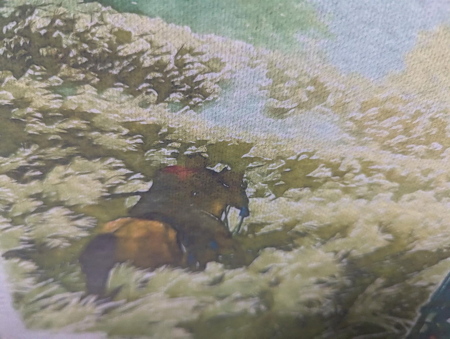 Ghost of Tsushima - Jin Sakai - Watercolour Style Print - unique gift