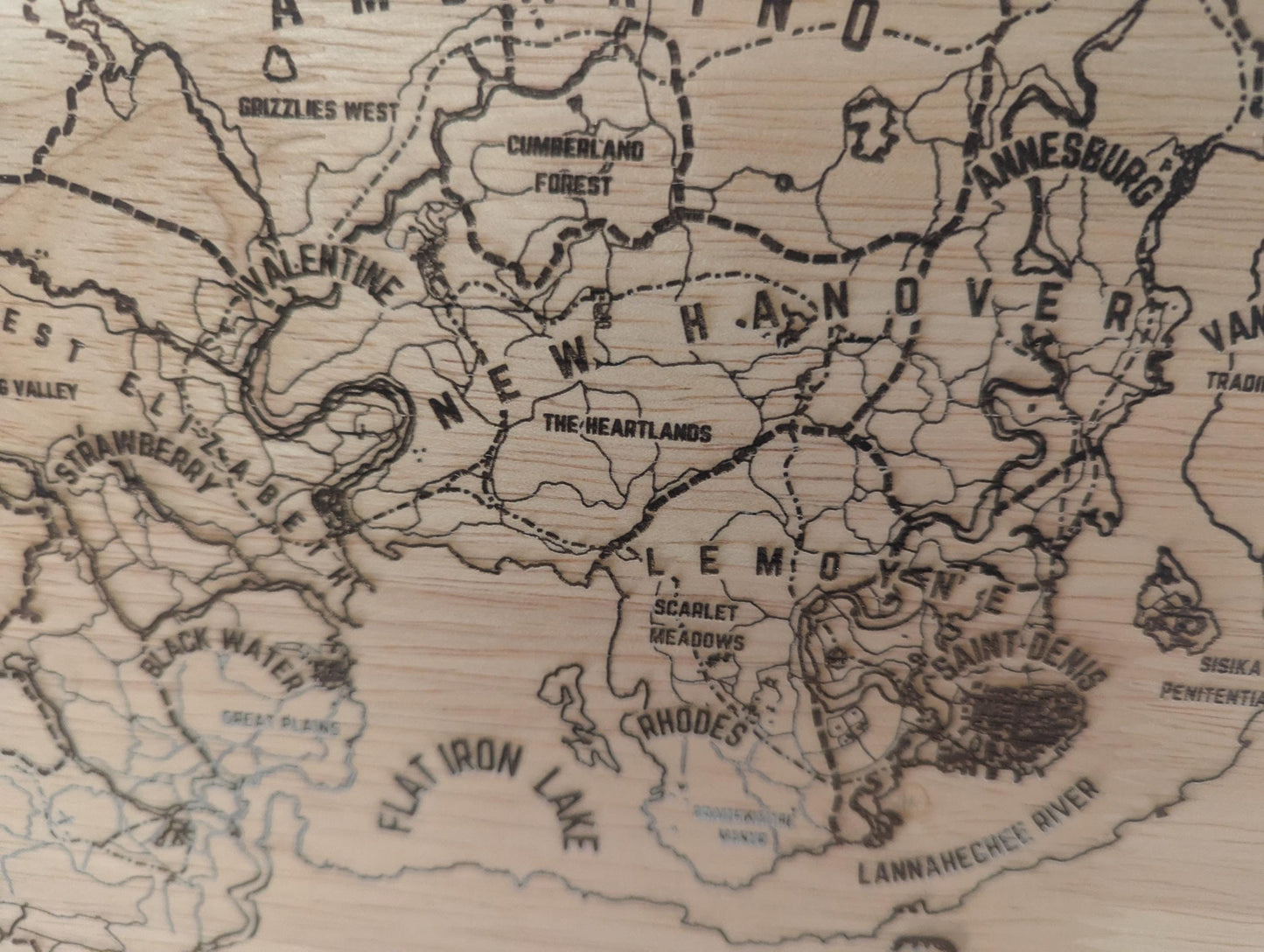 Red Dead Redemption 2 - Wooden sign - unique gift - Custom design