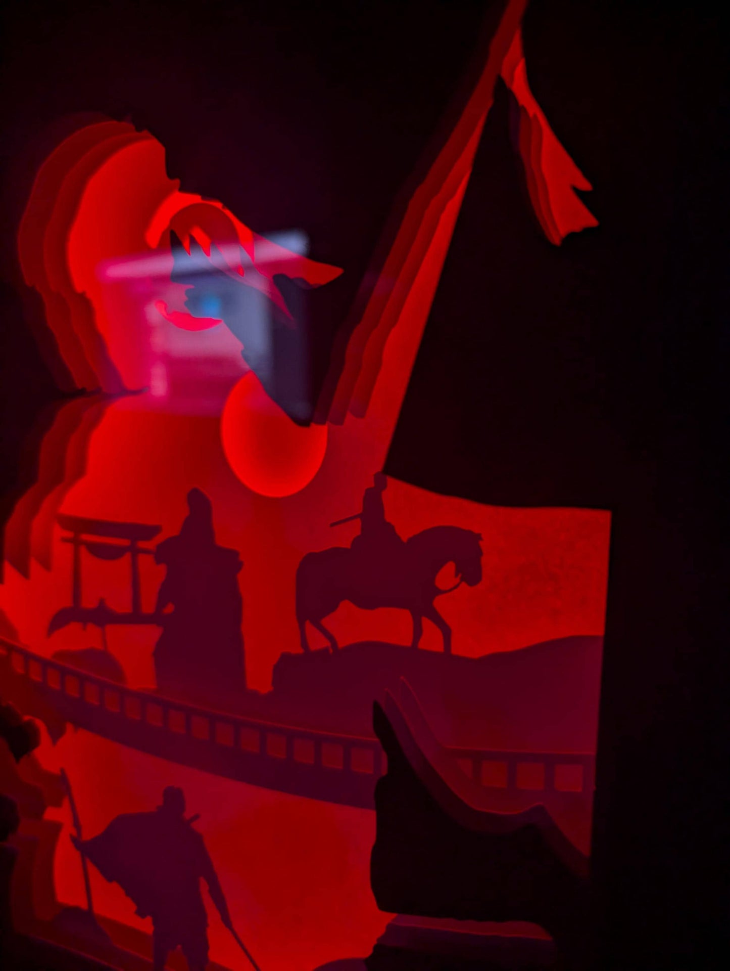 Ghost Of Tsushima Shadowbox / Lightbox