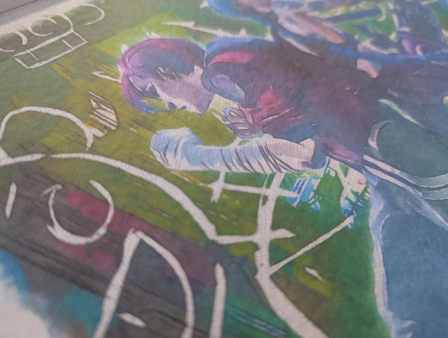 Arcane - Jinx & Vi - Watercolour print - Lol - Unique Gift