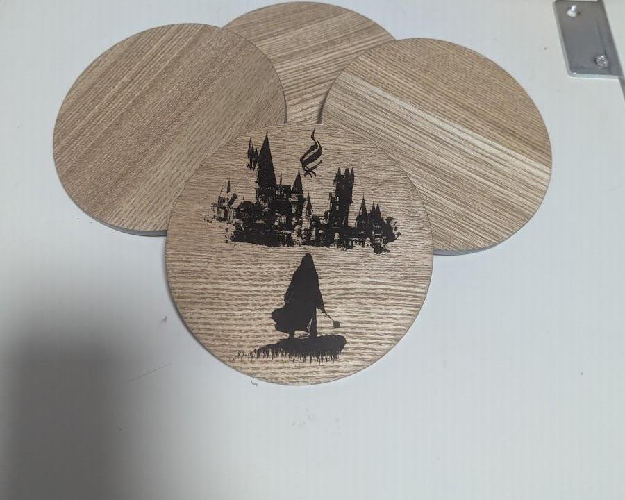 Hogwarts Legacy - Themed Coaster - Unique gift - Wizarding World
