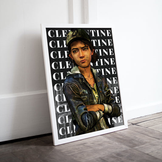 Clementine - Telltale's The Walking Dead - Poster