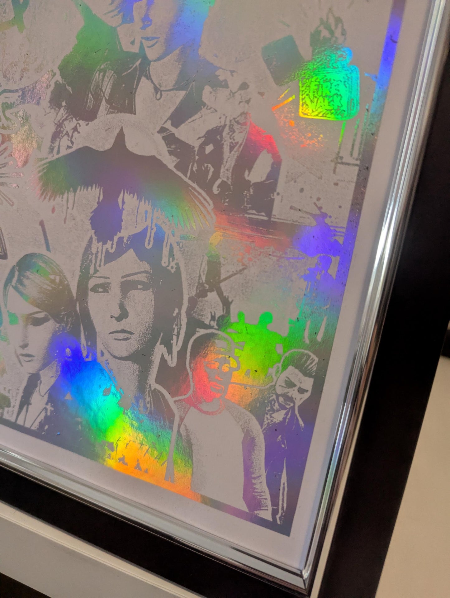 Life is Strange: before the storm - Foil print, Video game Wall Decor, Unique Gaming Gift, Real Foil Art, Chloe and Rachel