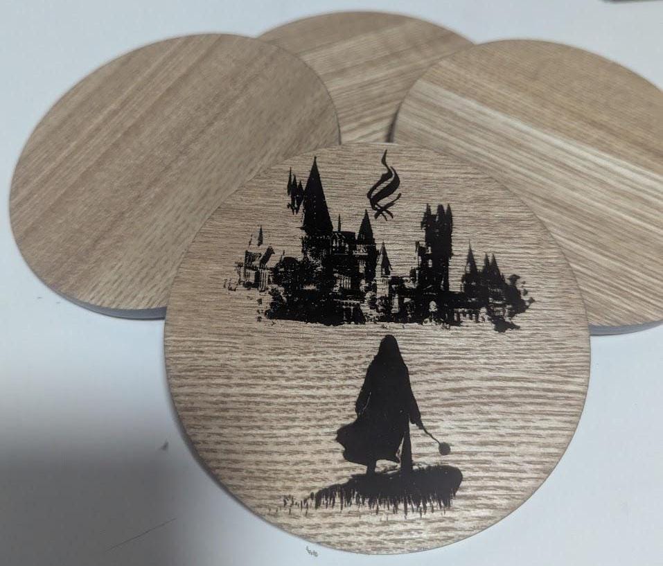 Hogwarts Legacy - Themed Coaster - Unique gift - Wizarding World