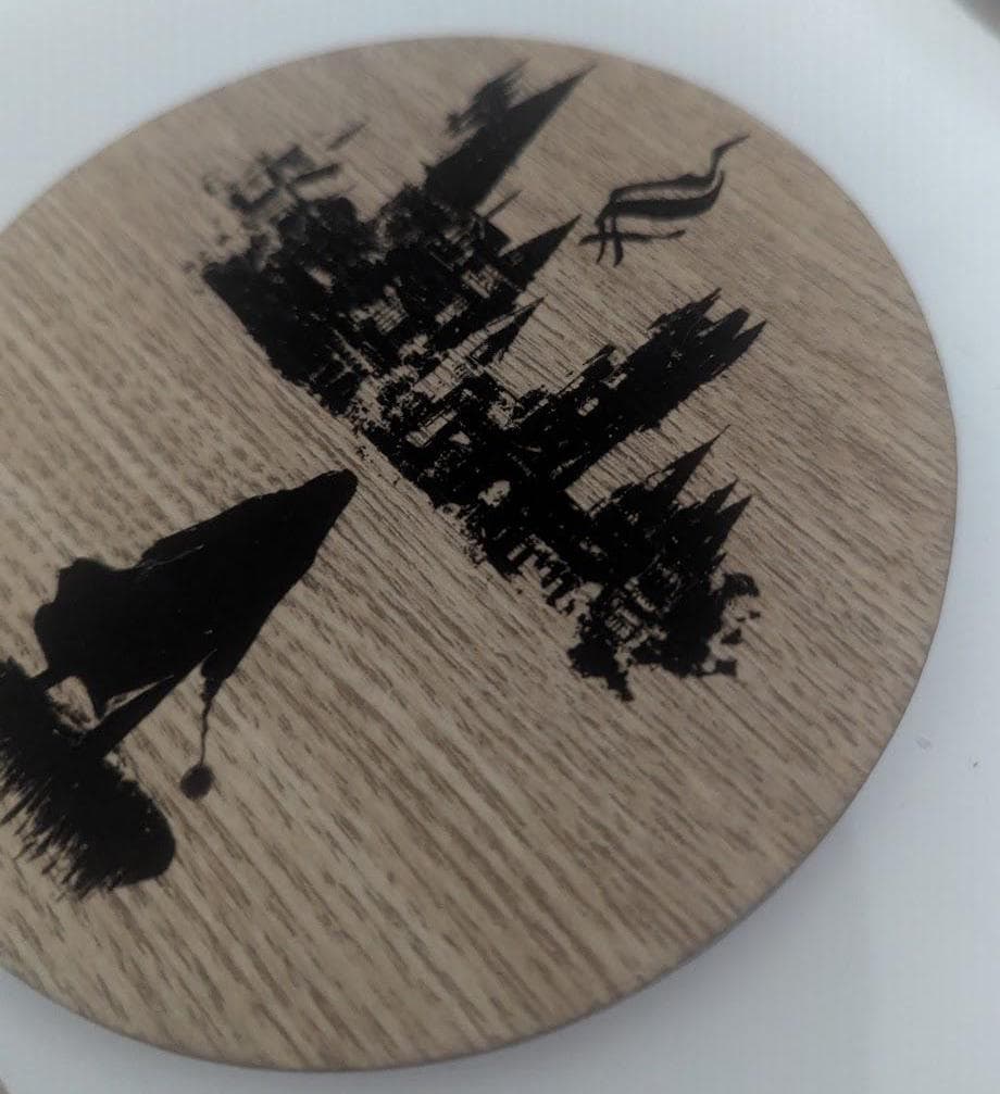 Hogwarts Legacy - Themed Coaster - Unique gift - Wizarding World