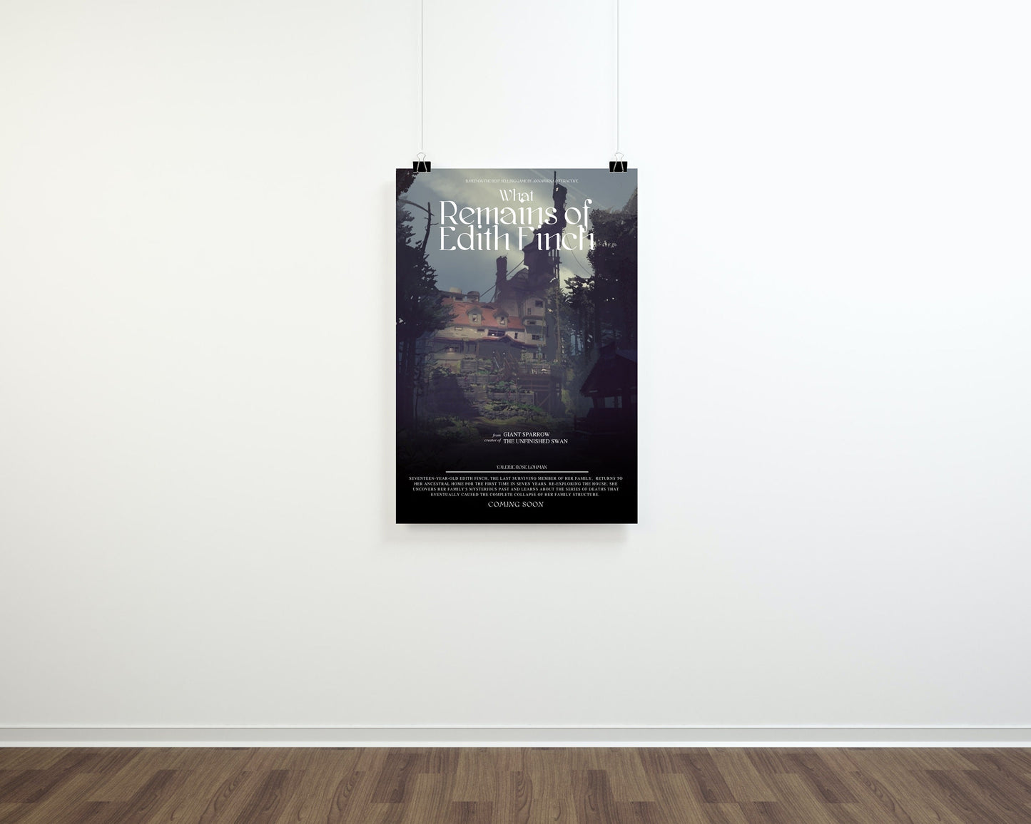 What Remains of Edith Finch - Movie Poster - Digital download