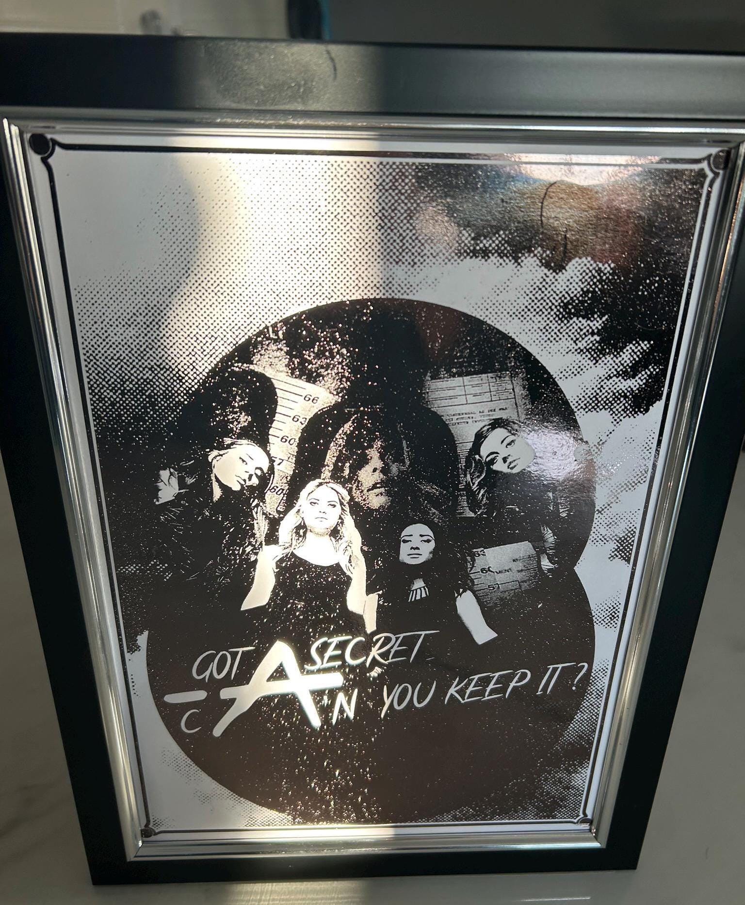 Pretty Little Liars - Foil print - TV Show Fan Art - A