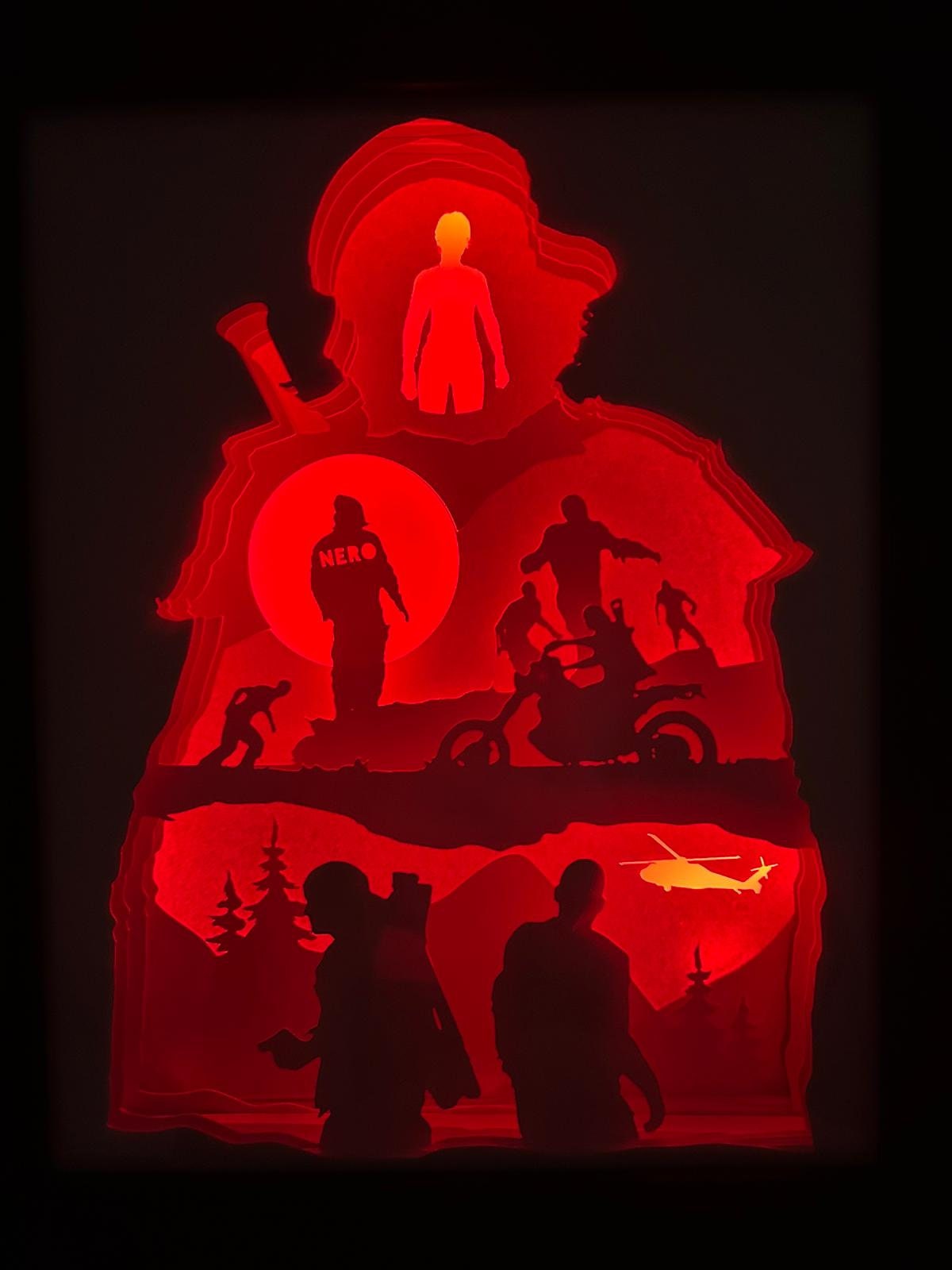 Days Gone - Deacon St John - Boozer - Shadowbox - unique gift