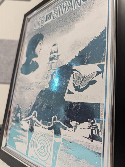 Life is Strange - Foil print, Video game Wall Decor, Unique Gaming Gift, Real Foil Art, Max and Chloe