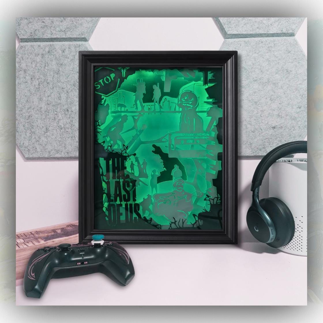 The Last Of Us - Shadowbox / Lightbox - Deluxe Version - Unique gift