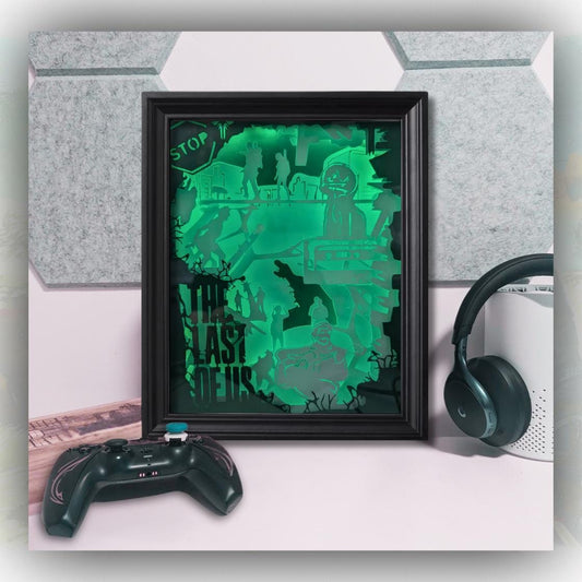 The Last Of Us - Shadowbox / Lightbox - Deluxe Version - Unique gift