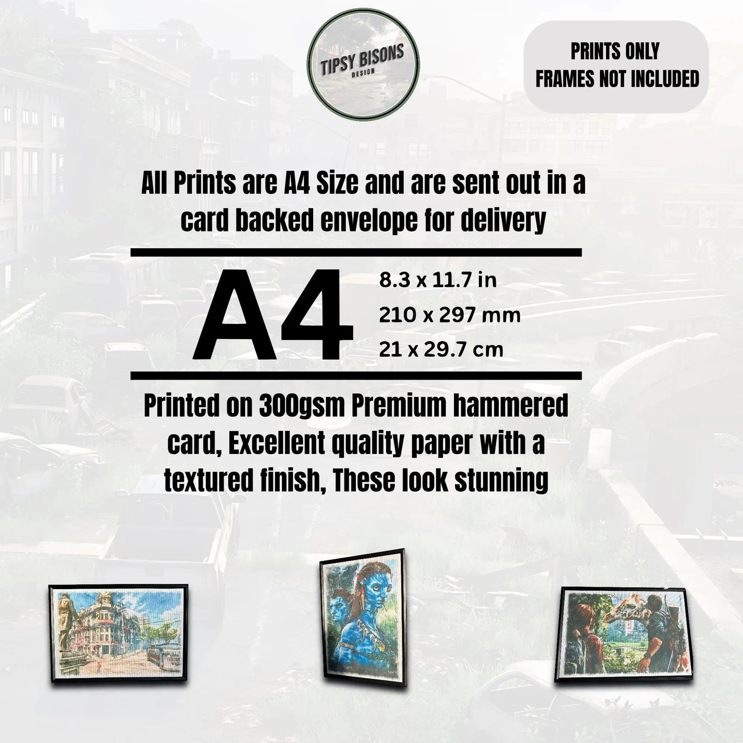 Hogwarts Legacy - Art Print in Watercolour Style - Unique Gift - Printed on premium hammered card