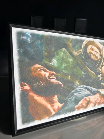 Ellie & Joel - The Last of Us - Watercolour Print