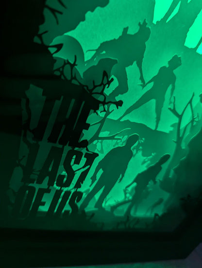 The Last Of Us - Shadowbox / Lightbox unique gift