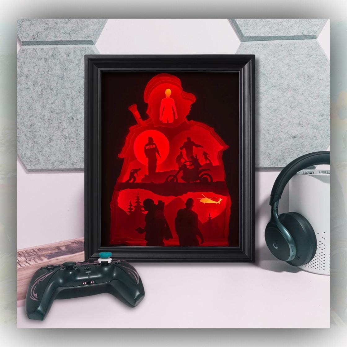 Days Gone - Deacon St John - Boozer - Shadowbox - unique gift
