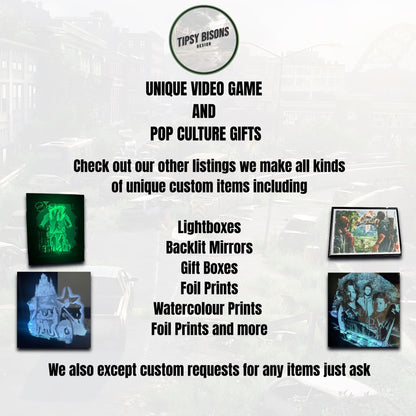 Days Gone - Deacon St John - Boozer - Shadowbox - unique gift