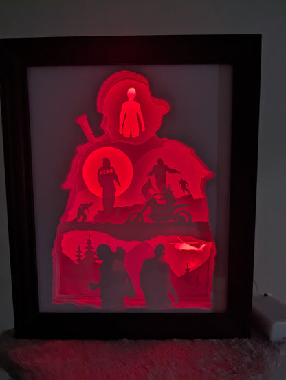 Days Gone - Deacon St John - Boozer - Shadowbox - unique gift
