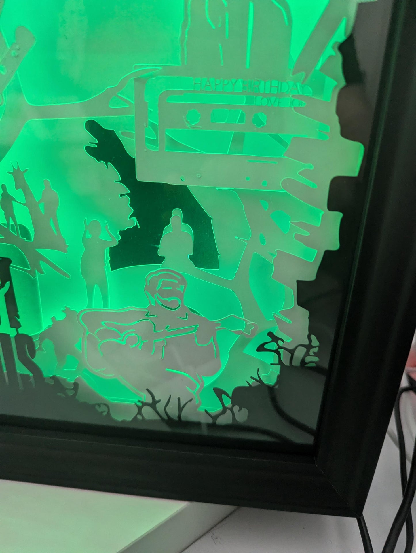 The Last Of Us - Shadowbox / Lightbox - Deluxe Version - Unique gift