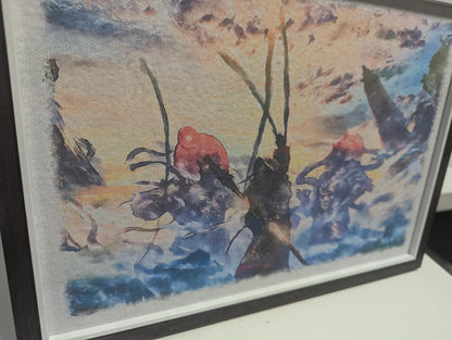 Black Myth: Wukong - Watercolour Style Print - premium card - gaming gift